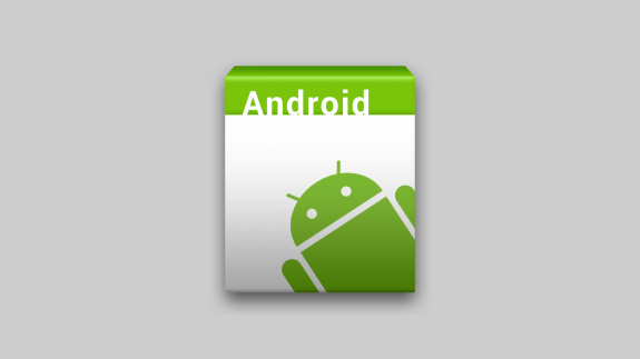 Android apk file icon title