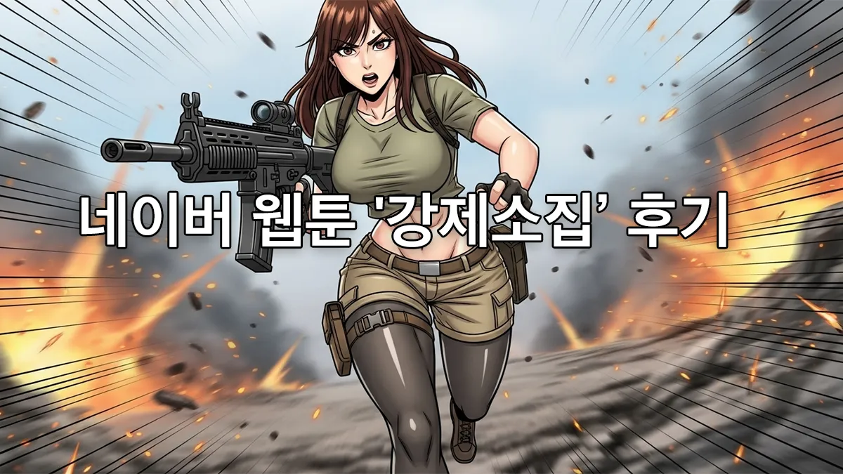 네이버 웹툰 ‘강제소집’ 후기, 이 분위기 뭐야? 미리보기만 봐도 빠져든다