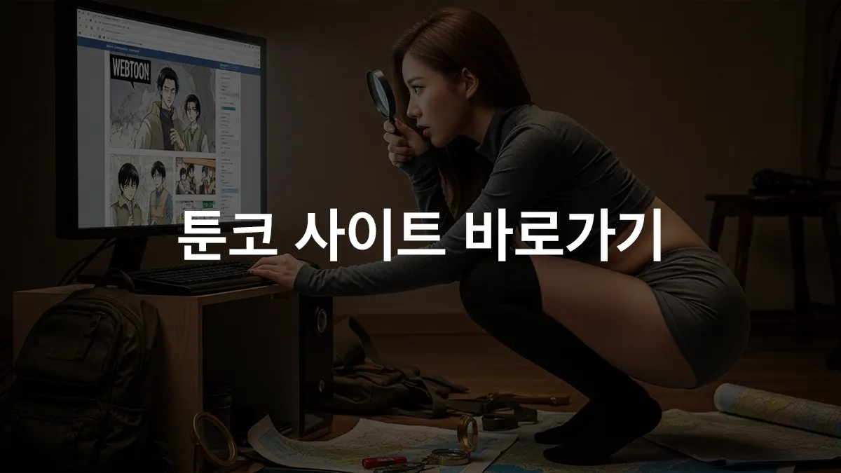 툰코리아 사이트 바로가기 링크 및 무료 웹툰 추천 (2026년)