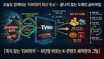 오늘도 검색되는 ‘티비위키 최신 주소’ 끝나지 않는 도메인 숨바꼭질